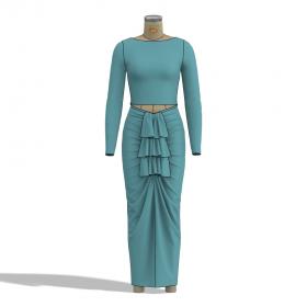 个人3D试衣作品