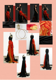 女装系列设计与实物展示