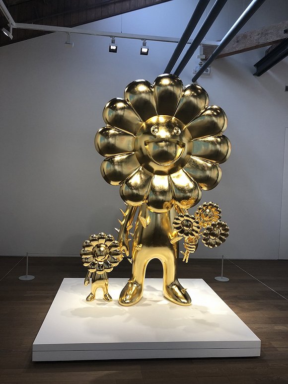 村上隆个展雕塑 拍摄:李子慧