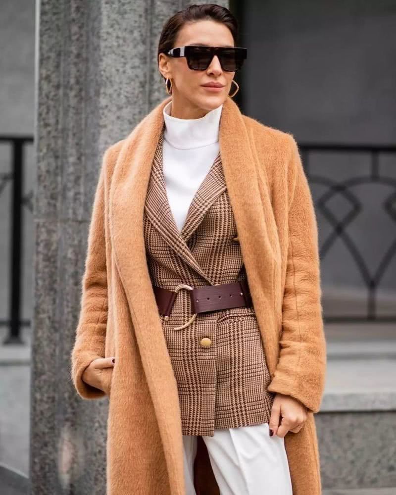 驼色 这6种颜色,高级显白美炸了 - 潮流搭配 - 服装资讯 - 东纺服装人