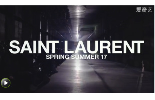Saint Laurent 2017春夏巴黎时装发布会